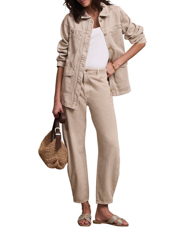 ミルトンベルベット レディース ボトムス ジーンズズボン下 デニム MINT VELVET Balloon Popper Jeans Neutral