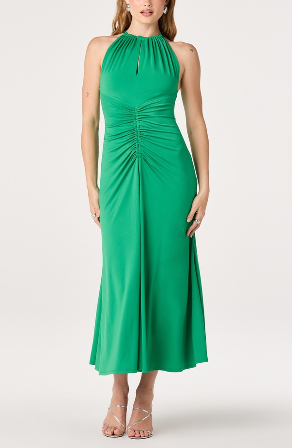 アストール レディース トップス 衣装 ノースリーブ ASTR the Label Mallory Sleeveless Dress Kelly Green 緑であること