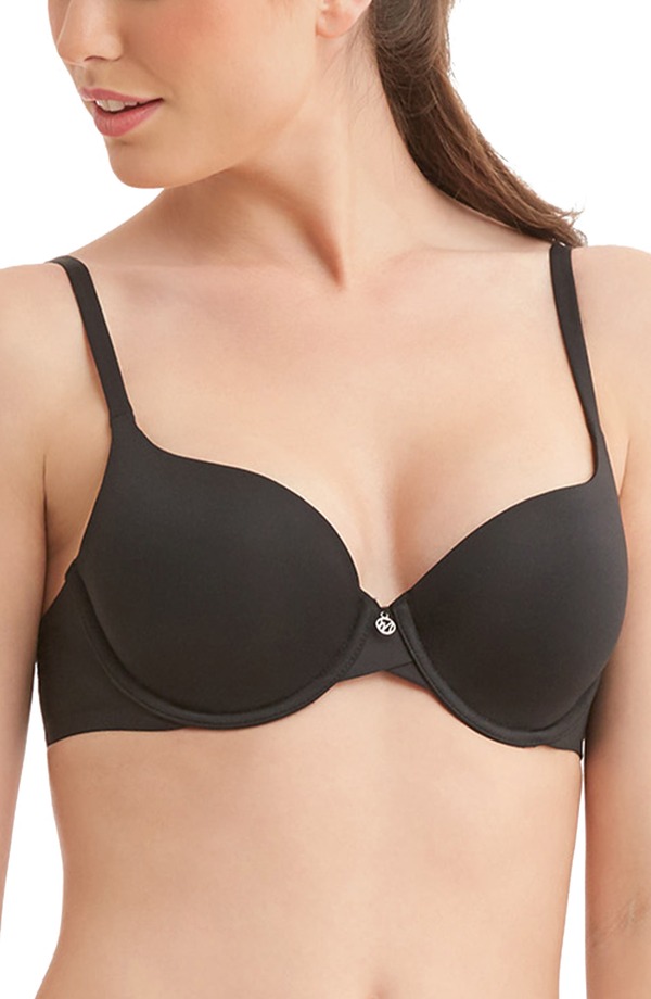 モンテル インティメイツ レディース トップス Tシャツ Montelle Intimates Pure Demi T-Shirt Bra Black ブラック|ReVida 店