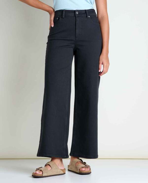 トードアンドコー レディース ボトムス レギンス ワイドレッグ Toad \u0026 Co Balsam Wide Leg Pant Washed Black 黒いこと