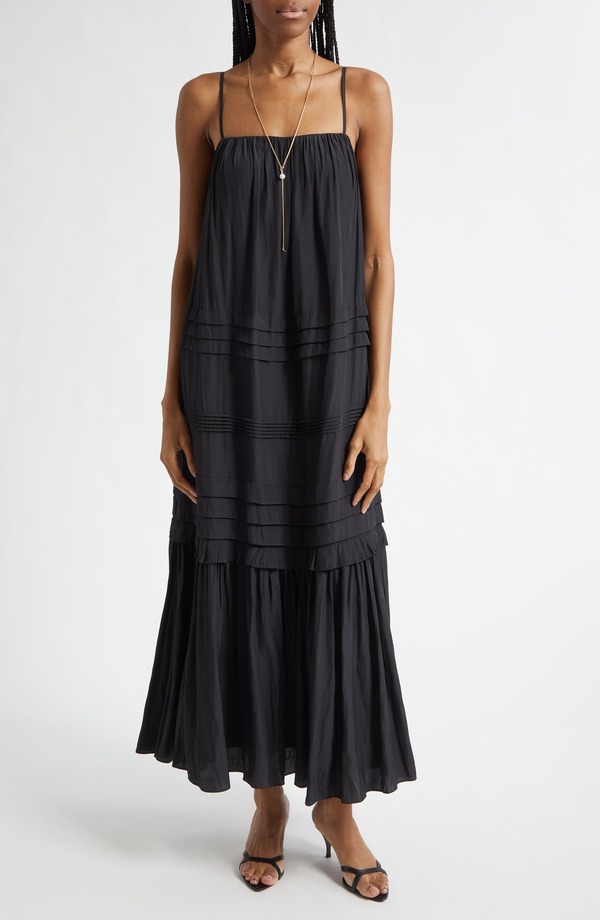 レイミー ブルック レディース トップス 衣裳 ノースリーブ マキシ Ramy Brook Ruby Sleeveless Maxi Dress Black 黒いこと