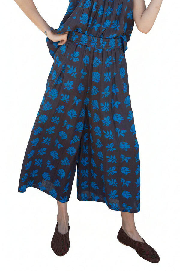 はやりっ児 アンド ジッグ レディース ボトムス レギンス MIDI Ace \u0026 Jig Jo Midi Wide Legged Culottes java