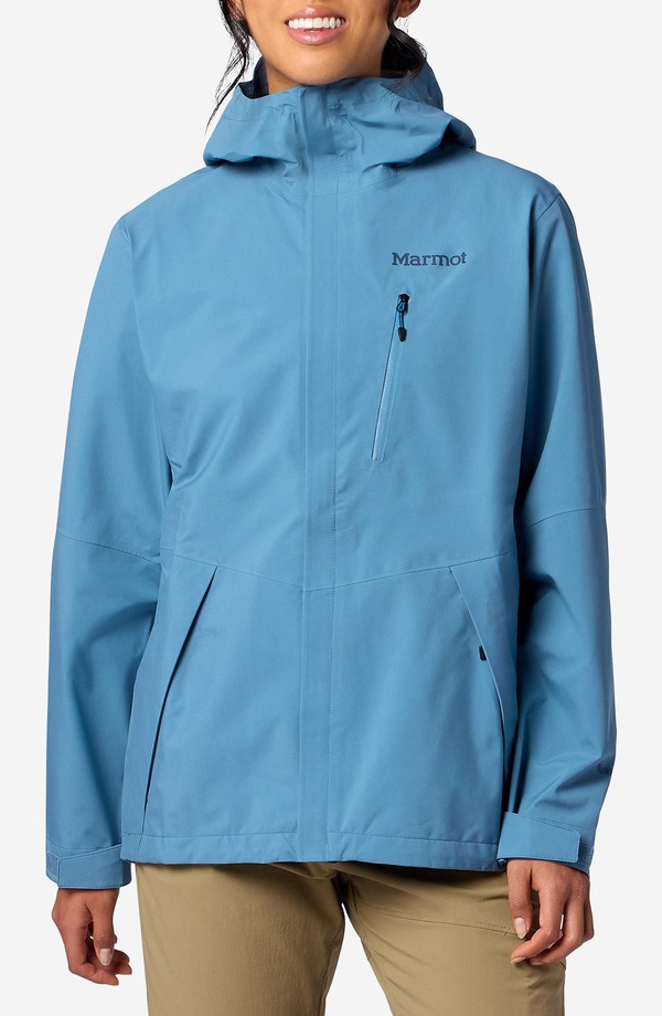 モルモット レディース アウター 上衣・上衣 フーデッドジャケット Marmot Waterproof Hooded Jacket Summer Storm