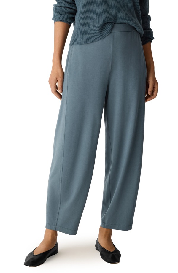 エイリーンフィッシャー レディース ボトムス レギンス ズボン下 アンクル プルオーバー Eileen Fisher Jersey Ankle Lantern Pants Eucalyptus