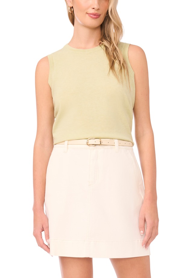 ヴィンスカムート レディース アウター パーカー・スウェット スウェーター 編み物 Vince Camuto Knit Sweater Tank Quiet Lily