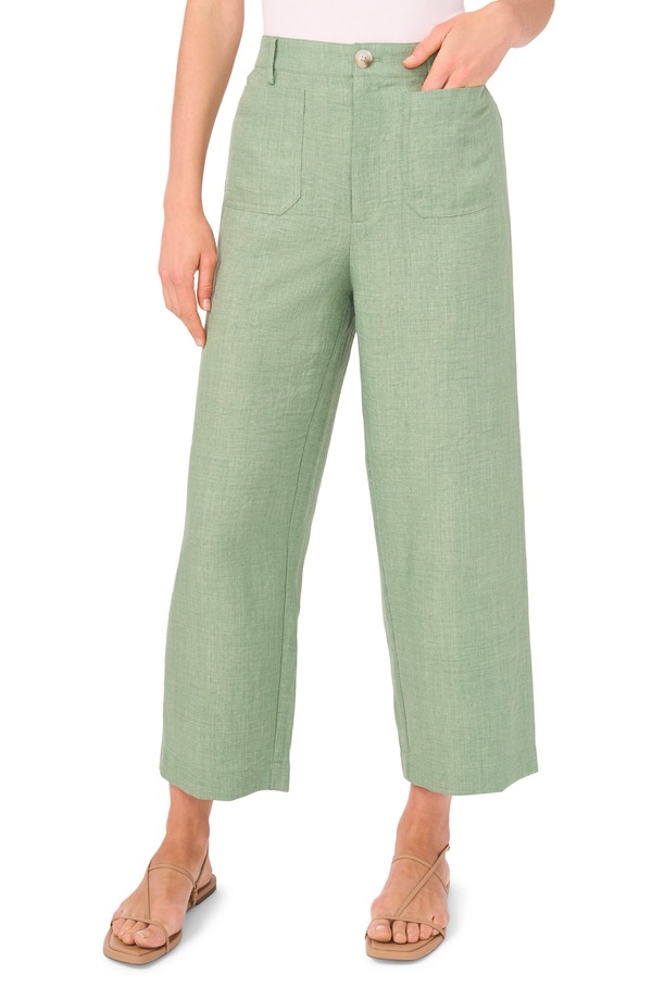 ヴィンスカムート レディース ボトムス レギンス ズボン下 Vince Camuto Front Pocket Cropants Eucalyptus