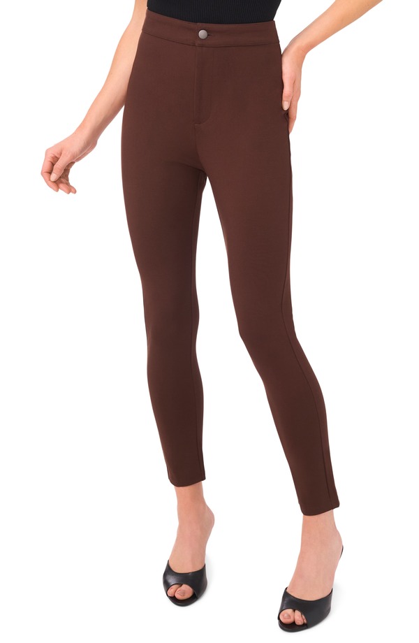 テッドベーカー レディース ボトムス レギンス ご機嫌酉の方角 ズボン下 Ted Baker Fenlinda High Waist Ponte Pants Chicory Coffee 珈琲