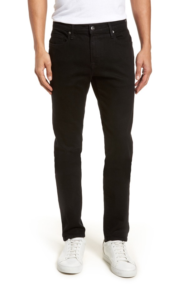 フレーム メンズ ボトムス デニムパンツ ジーンズ FRAME L'Homme Skinny Fit Jeans Noir