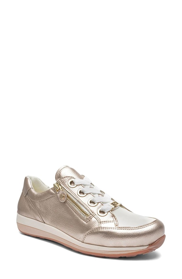 アラ レディース シューズ スニーカー レース ara Ollie Lace-Up Sneaker Beige ベージュ