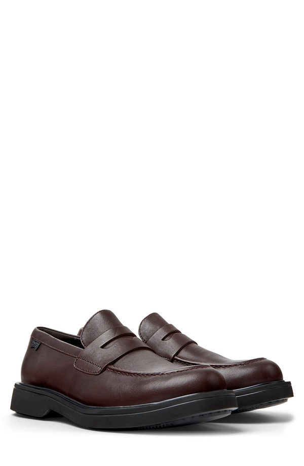 カンペール メンズ シューズ ローファー Camper Norman Loafer Dark Brown ブラウン｜ReVida 店