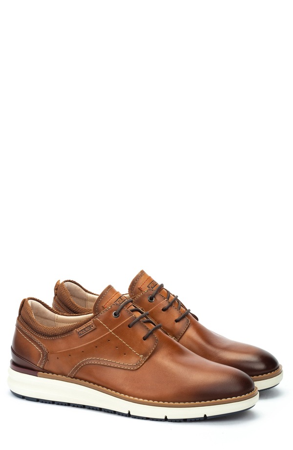 ピコリーノス メンズ シューズ ダービー PIKOLINOS Manaor Derby Brandy|ReVida 店