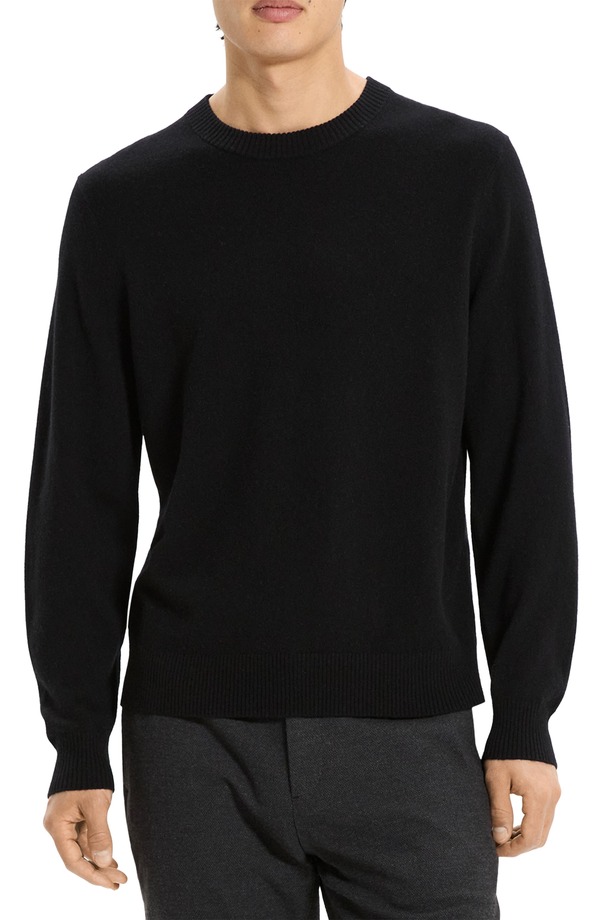 セオリー メンズ アウター パーカー・スウェット セーター Theory Hilles Cashmere Sweater Black ブラック 39,520円