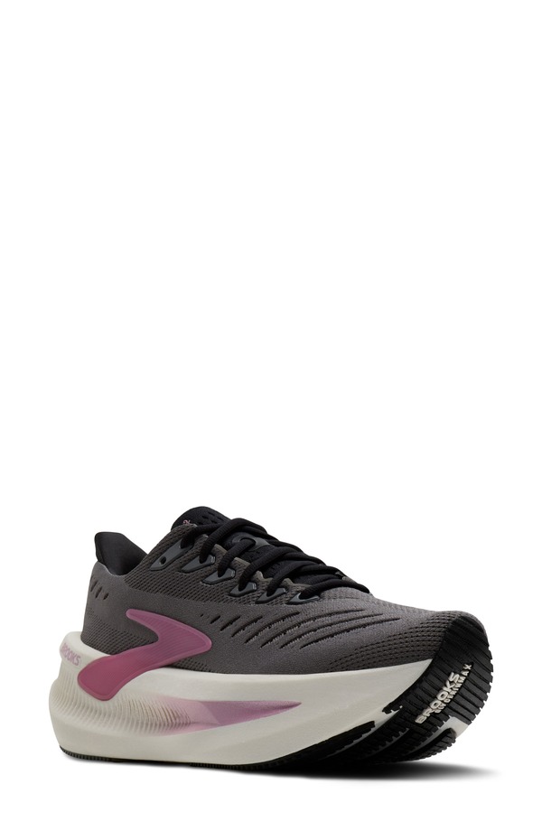 ブルックス レディース シューズ スニーカー Brooks Glycerin Max 2 Hybrid Running Shoe Grey/ Coconut/ Metallic グレー