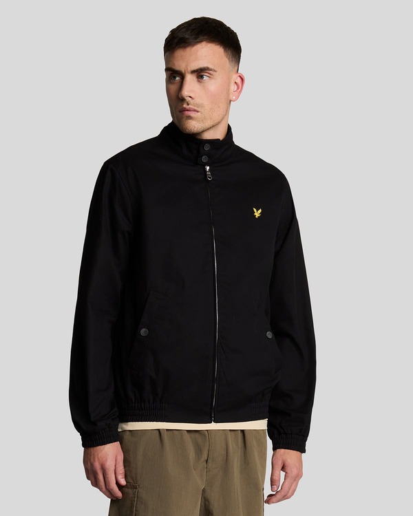 ライルアンドスコット メンズ アウター 上衣・上衣 Lyle \u0026 Scott Harrington Jacket Jet Black 黒いこと