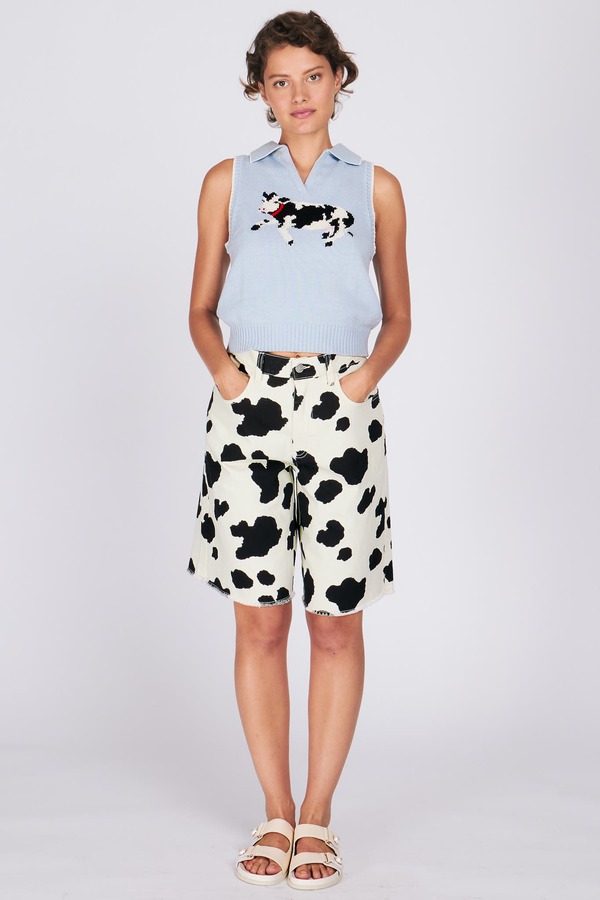 レイチェルアントノフ レディース ボトムス ジーンズズボン下 RACHEL ANTONOFF Morty Short Moo Classic