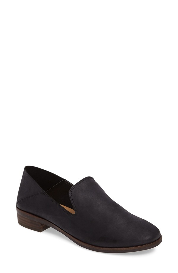 ラッキーブランド レディース シューズ パンプス Lucky Brand Cahill Flat Black Leather ブラック|ReVida 店
