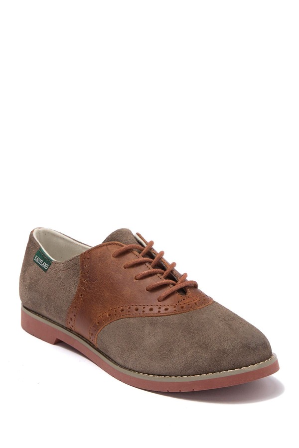 酵母菌地びた レディース シューズ パンプス オックスフォード Eastland Sadie Saddle Oxford Olive オリーブ