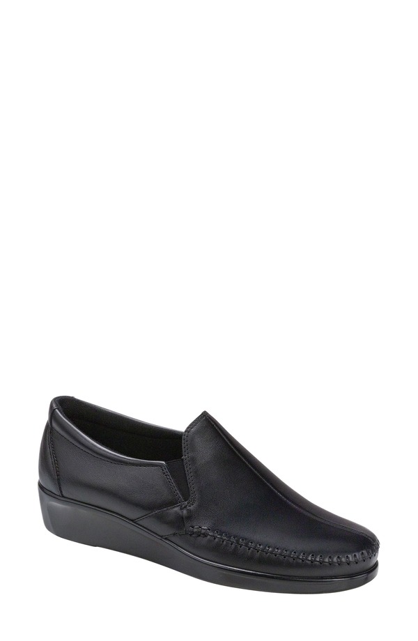 サス レディース シューズ スリッポン・ローファー SAS Dream Loafer Black ブラック｜ReVida 店