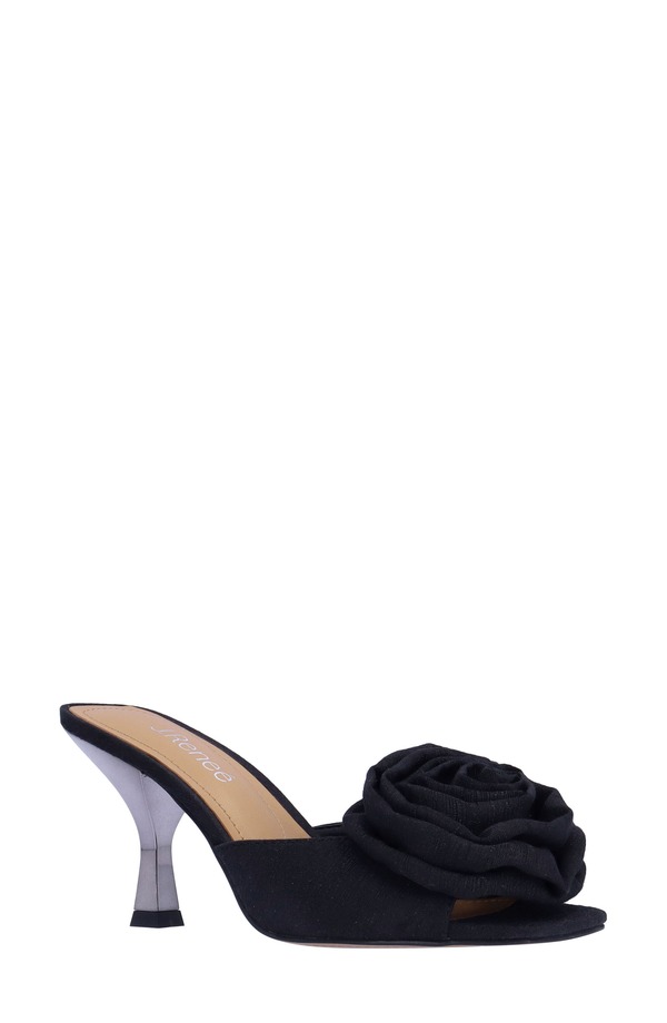 ジェイレニー レディース シューズ ヒール サンダル J. Rene Aaria Slide Sandal Black ブラック|ReVida 店