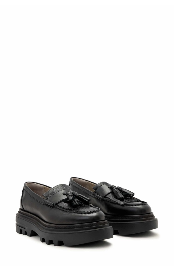 オールセインツ レディース シューズ スリッポン・ローファー AllSaints Beth Tasseloafer Black 黒いこと