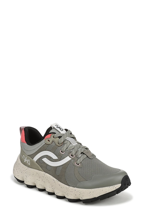 RYK レディース シューズ スニーカー Ryk Podflow TRail Walking Sneaker Vetiver Green 緑であること