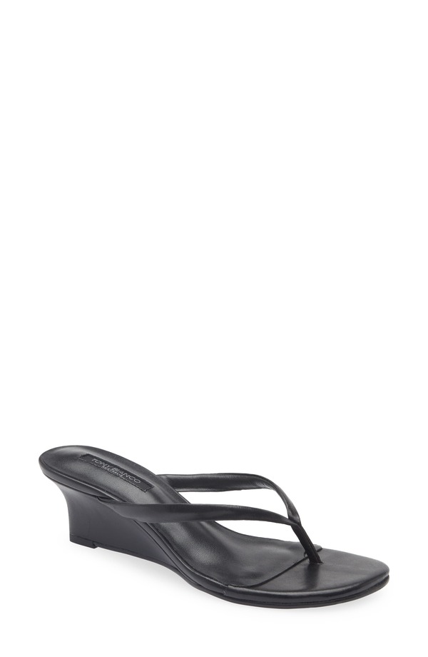 トニービアンコ レディース シューズ 踵 サンダル Tony Bianco Edgy Wedge Sandal Black Vintage 黒いこと