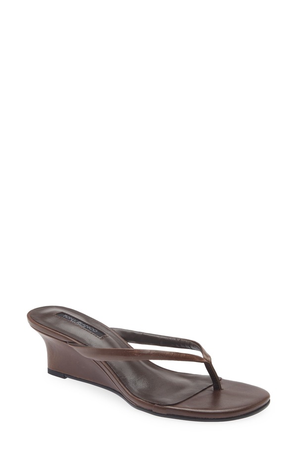 トニービアンコ レディース シューズ 踵 サンダル Tony Bianco Edgy Wedge Sandal Choc Vintage
