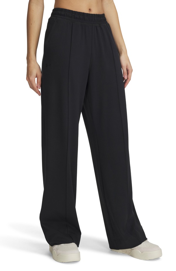 アンダーアーマー レディース ボトムス レギンス ワイドレッグ ズボン下 Under Armour Meridian Wide Leg Pants Black / Black 黒いこと