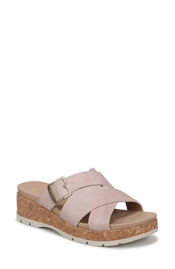 お医者さん・肩かけ レディース シューズ 踵 プラットホーム サンダル Dr. Scholl\u0027s Free Day Platform Sandal Rose Dust