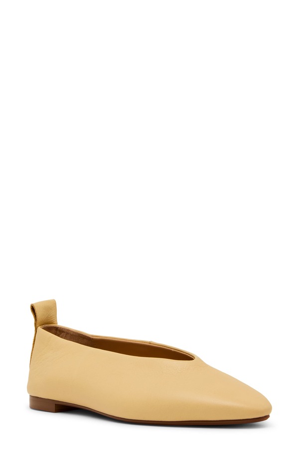 スティーブ マデン レディース シューズ パンプス Steve Madden Swanky Pointed Toe Flat Butter Leather