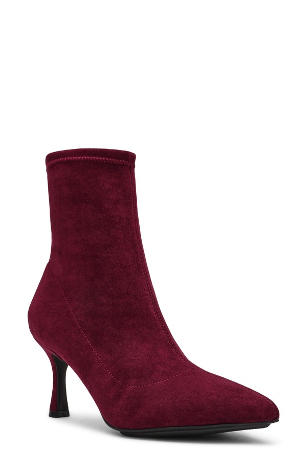 アンクライン レディース シューズ ブーツ・レインブーツ Anne Klein Reese Pointed Toe Boot Burgundy バーガンディ