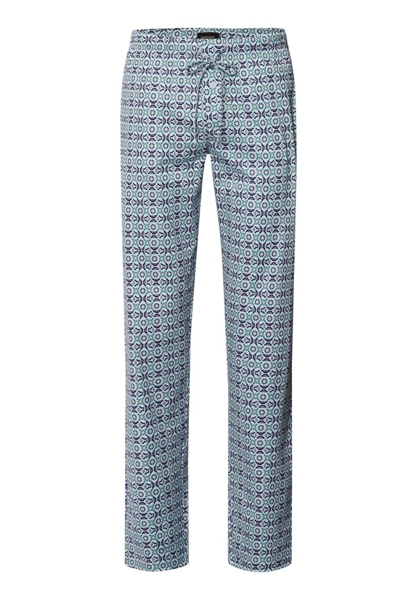 ハンロ メンズ ボトムス 心地よいズボン下 綿織物 Hanro Night Anday Cotton Drawstring Pajama Pants Tinted Mosaic