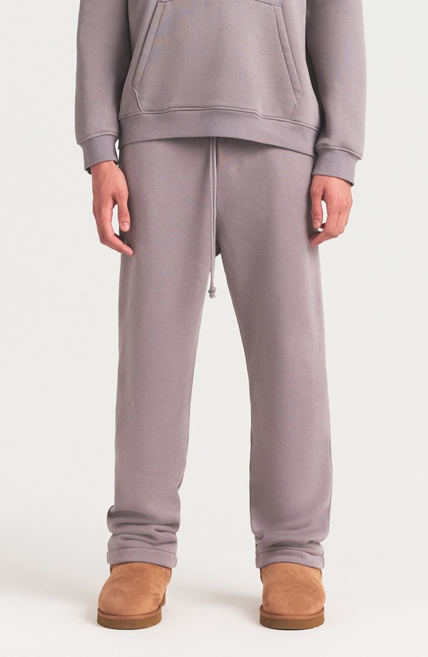スキムズ メンズ ボトムス 心地好いズボン下 引っ切り無い SKIMS Classic Straight Leg Lounge Pantshadow