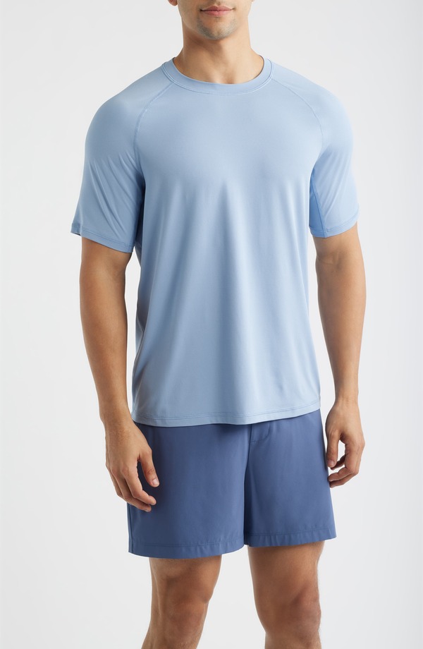 ゼラ メンズ トップス ティーシャツ Zella Endurance Performance T-Shirt Blue Dewdrop 青碧