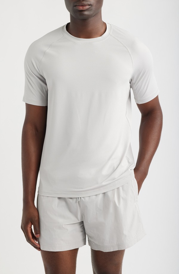 ゼラ メンズ トップス ティーシャツ Zella Endurance Performance T-Shirt Grey Vapor 薄墨色