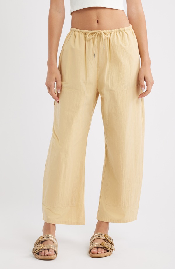 ピストーラ レディース ボトムス レギンス ズボン下 綿織物 Pistola Theo Cotton Drawstring Pants Lightumeric