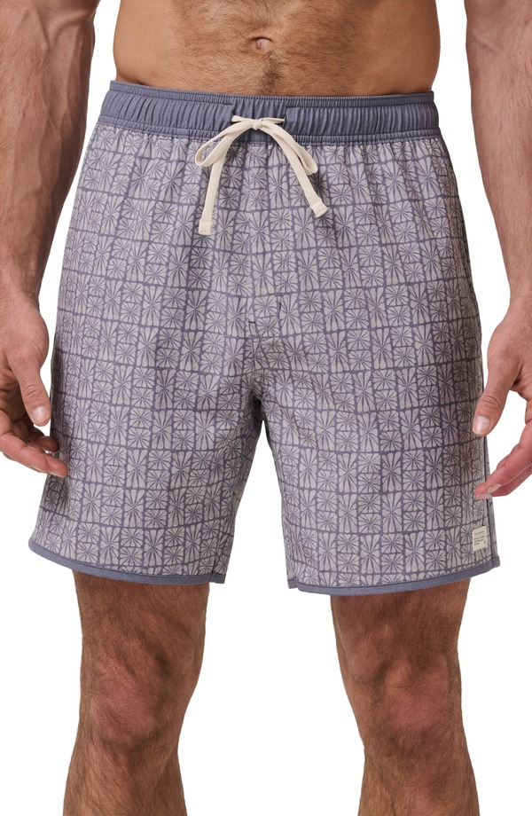 トラビスマヒュー メンズ 海水着 二分の一ズボン下・さる股引き 遊撃手ズボン下 TravisMathew Cabana Board Shorts Heather Grey 薄墨色