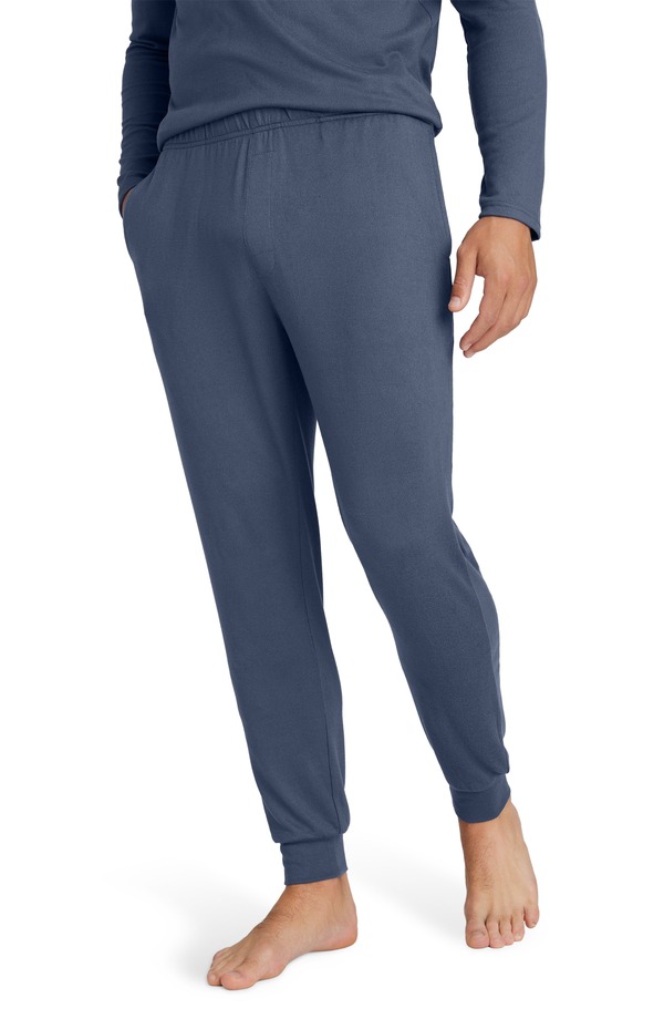 トミージョン メンズ ボトムス 心地好いズボン下 ジョガーパンツ Tommy John Cozy Pajama Joggers Vintage Indigo インディゴ
