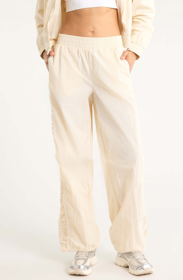 ゼラ レディース ボトムス レギンス 貨物自動車ズボン下 Zella Travelite Track Pants Ivory Cream 皮膚軟化剤
