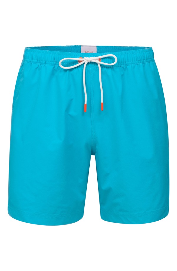 スウィムス メンズ 水泳着 二分の一ズボン下・さる股引き Swims Breeze Swim Trunks Cerulean