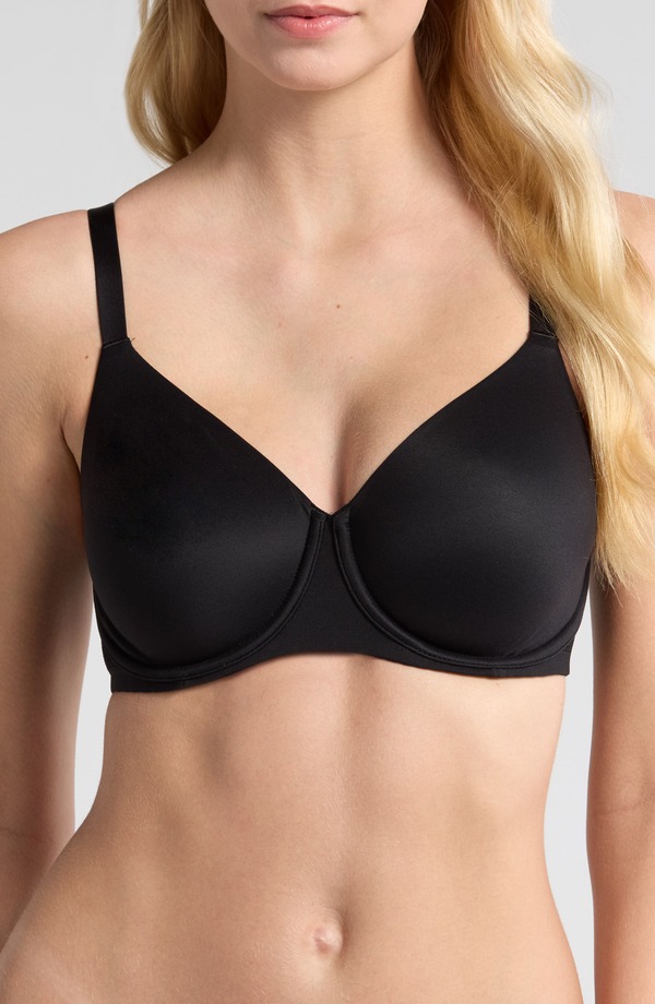 シャンテル レディース アンダーウェア ブラジャー ミニ Chantelle Lingerieasy Blisseamless Unlined Underwire Minimizer Bra Black ブラック｜ReVida 店