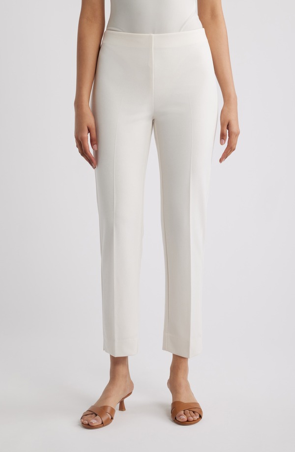 アンクライン レディース ボトムス レギンス ズボン下 アンクル Anne Klein Hollywood Ankle Pants White Dove 白いこと
