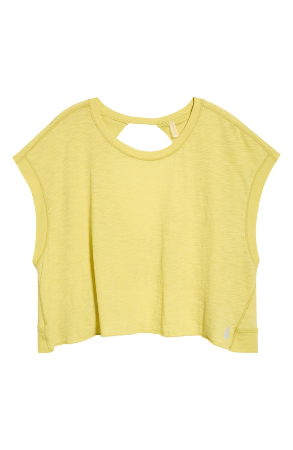 フリーピープル レディース トップス ティーシャツ 開けはなしうしろ側 Free People FP Movement My Tee Time Open Back T-Shirt Honeydew