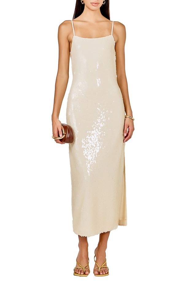エンドレスローズ レディース トップス ワンピースパンコール Endless Rosequin Slipdress Ivory 象牙色