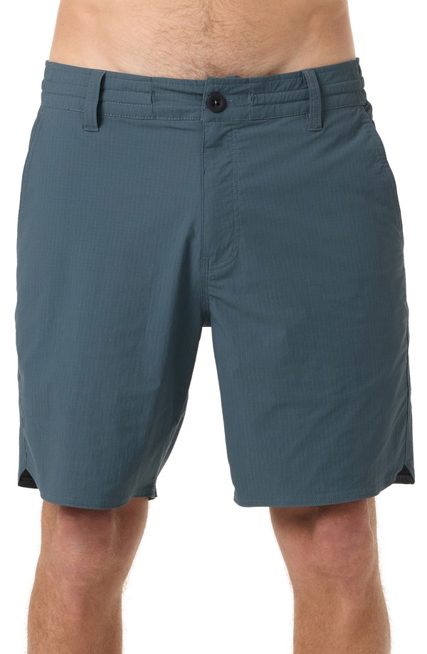 オニール メンズ ボトムス ハーフパンツ・ショーツ ショートパンツ O'Neill TRVLR Halfback Performance Hybrid Shorts Dark Slate スレート|ReVida 店