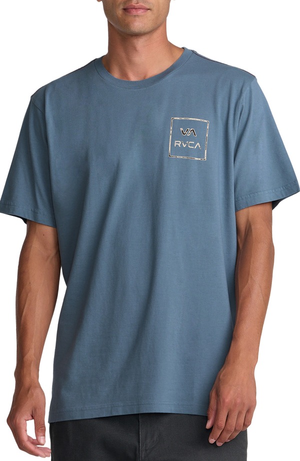 ルーカ メンズ トップス プルオーバー 綿織物 グラフィック RVCA VAll the Way Cotton Graphic T-Shirt Vintage Navy 米国海軍