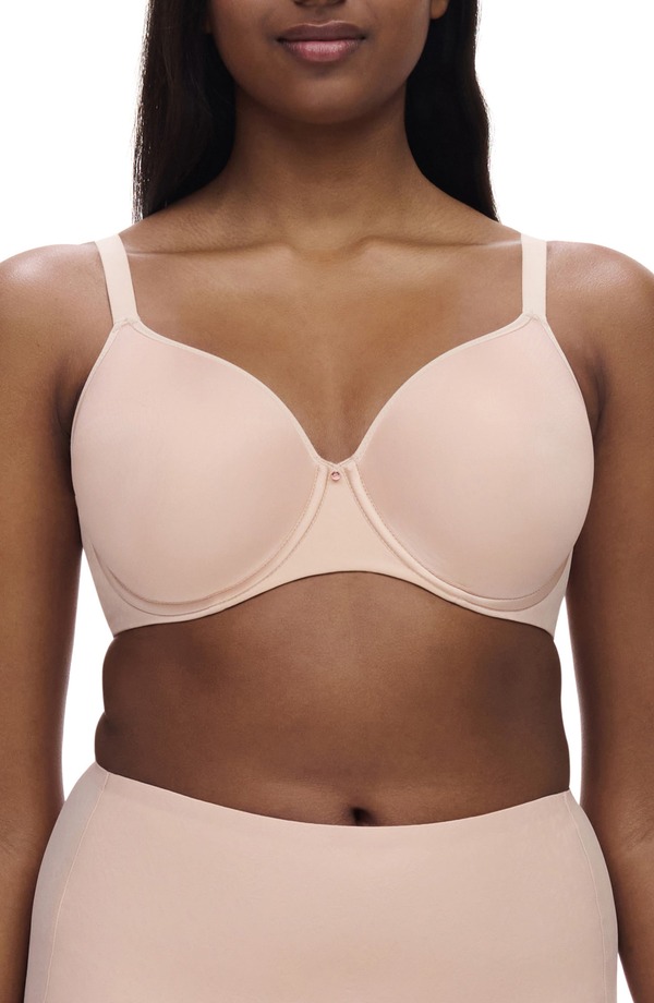 シャンテル レディース トップス Tシャツ Chantelle Lingerie Comfort Chic Back Smoothing T-Shirt Bra Rose|ReVida 店