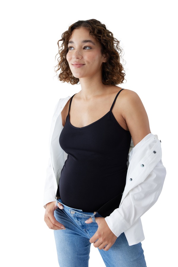 イングリッド&イザベル レディース トップス シャツ マタニティ Ingrid & Isabel The Cool + Calm Cooling Seamless Maternity Cami Black ブラック|ReVida 店