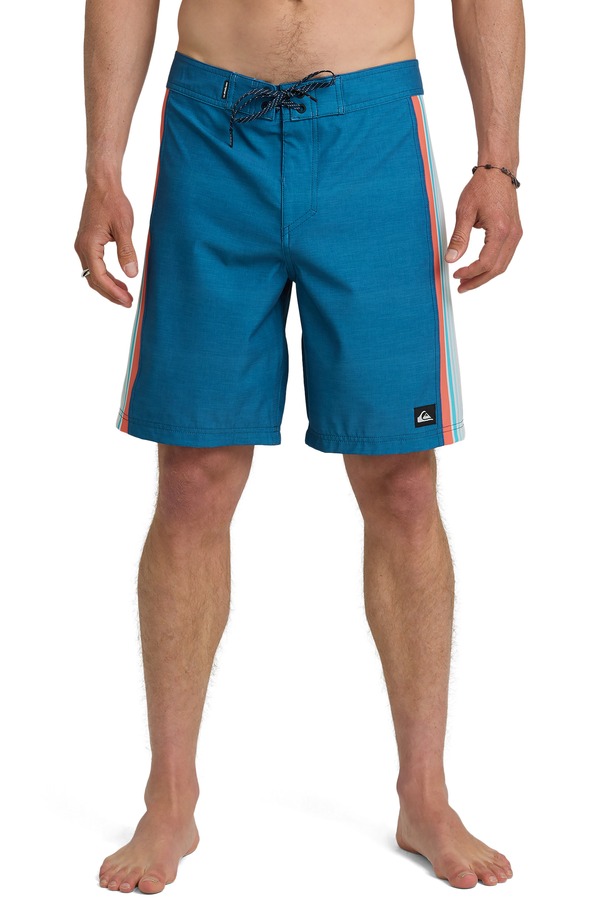 クイックしろがね色 メンズ 水泳着 二分の一ズボン下・さる股引き 遊撃手ズボン下 Quiksilver Fade Lines 19\