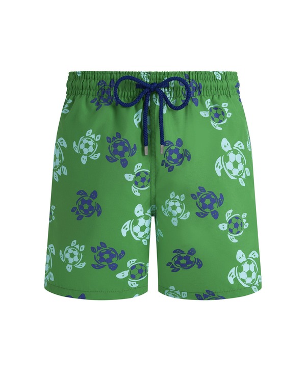ヴィルブレクイン メンズ 海水着 二分の一ズボン下・さる股引き 遊撃手ズボン下 Vilebrequin Men Swim Shortsoccer Turtles Laser